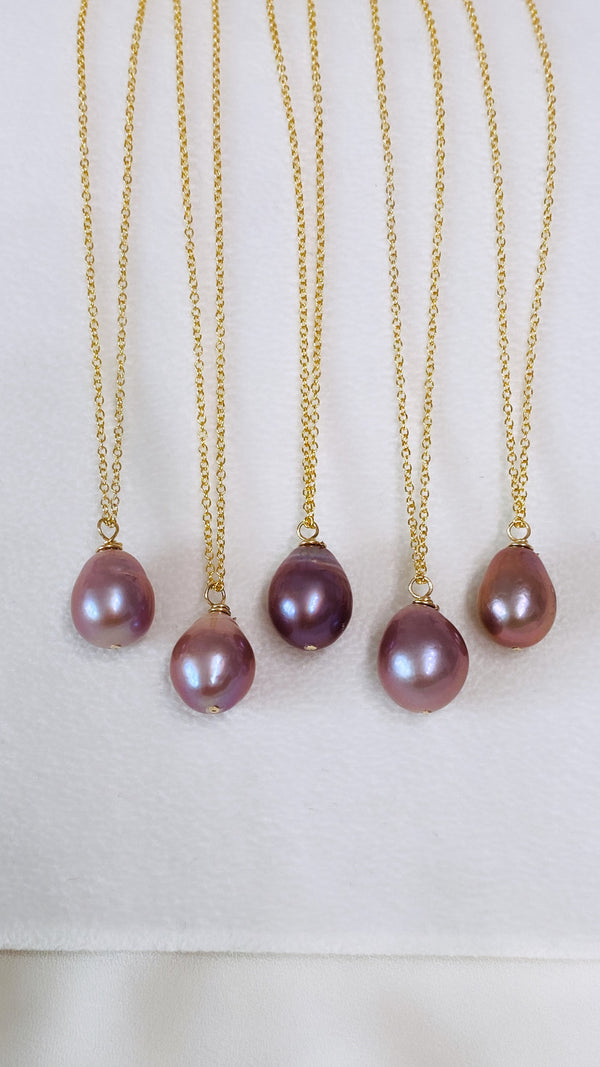 Edison pendant necklace