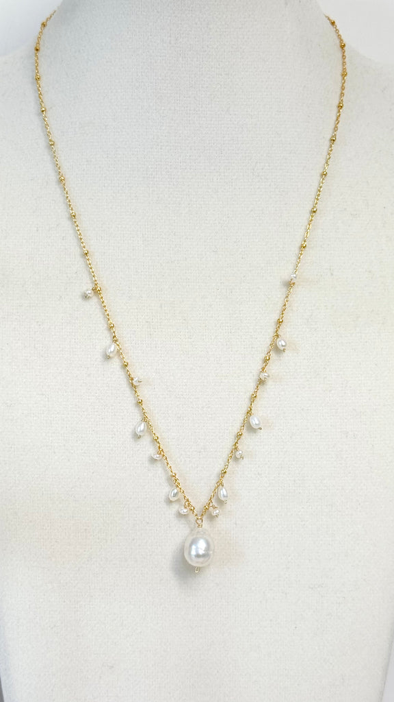 Sprinkle Pearl necklace - White South Sea