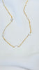 Tulum necklace - Rainbow moonstone