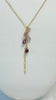 Waterfall necklace - Tourmaline