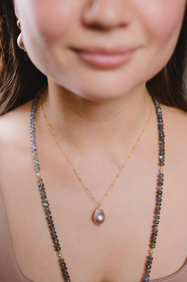 Bombucha pendant necklace