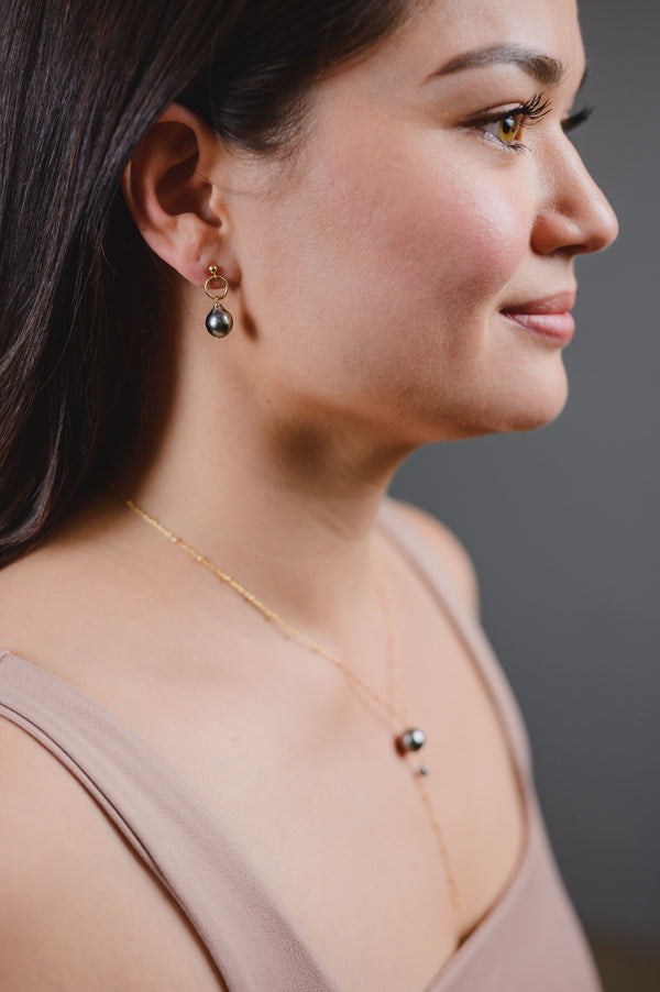 Tahitian Pearl Post Threaders