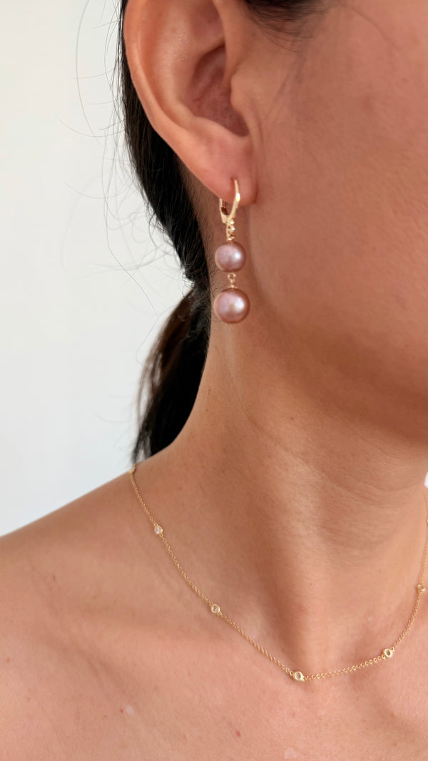 Coco Edison pearl earrings
