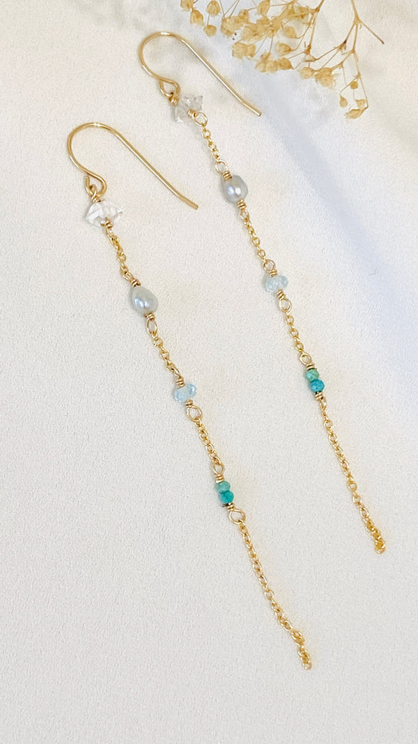 Tulum drop earrings