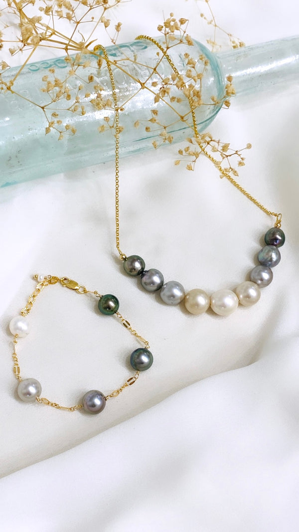 Monaco necklace - Classic Ombre
