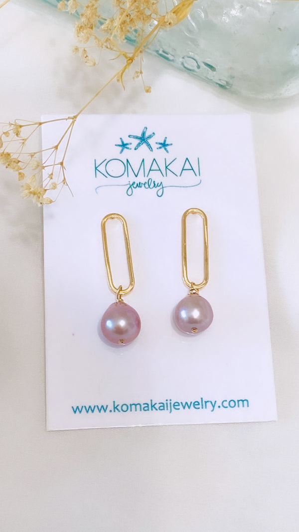 Bold Staple Earrings