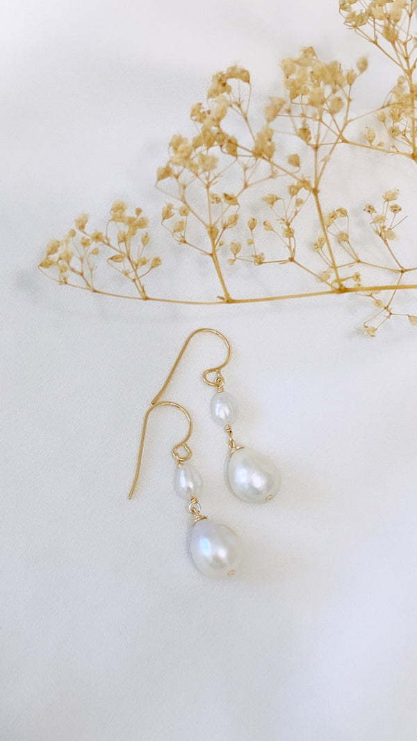 Freshwater Pearl Emma earrings