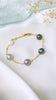 Tahitian Tin Cup pearl bracelet