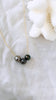 Triple peacock necklace