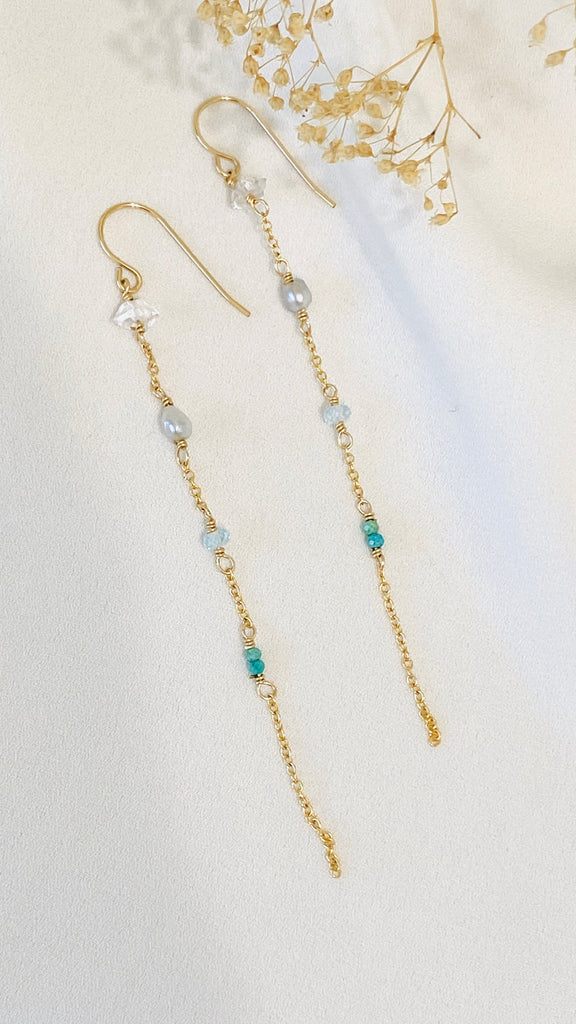 Tulum drop earrings