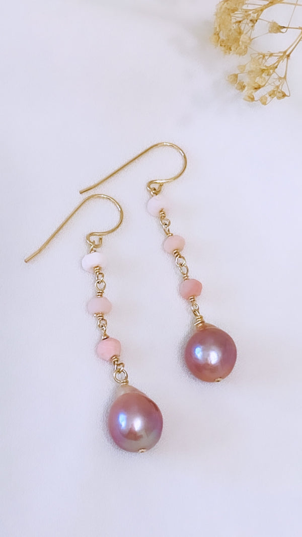 Sasha earrings - Edison pearl