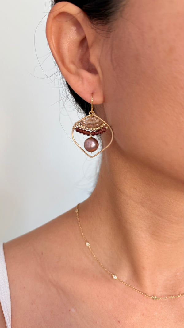 MOROCCO earrings - Bronze Edison