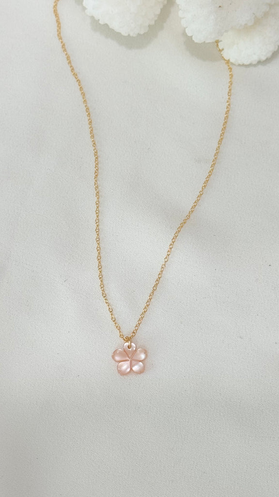 Pink Sakura necklace