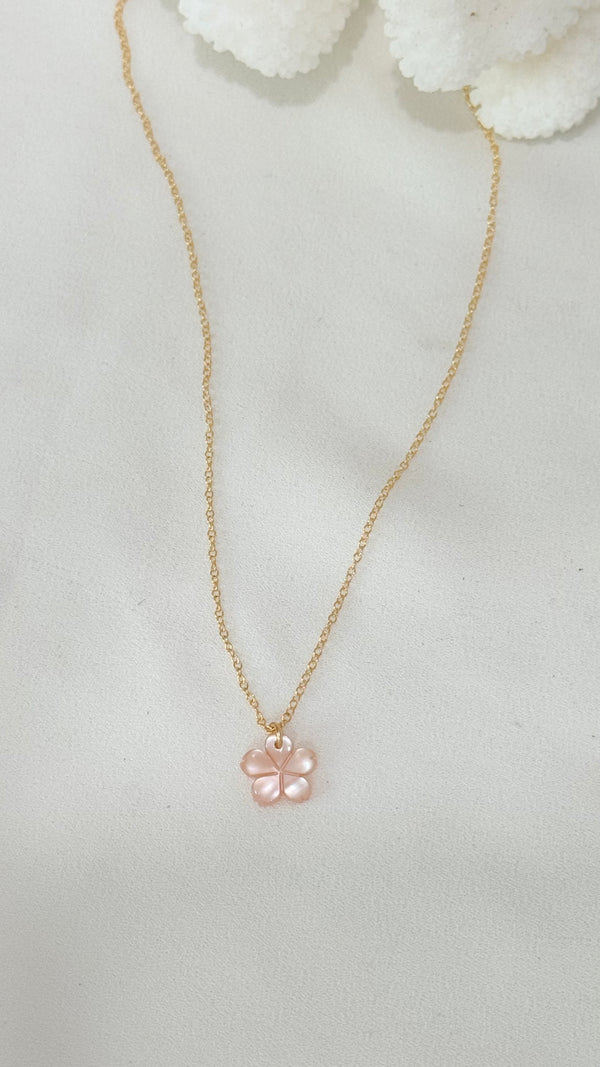 Pink Sakura necklace