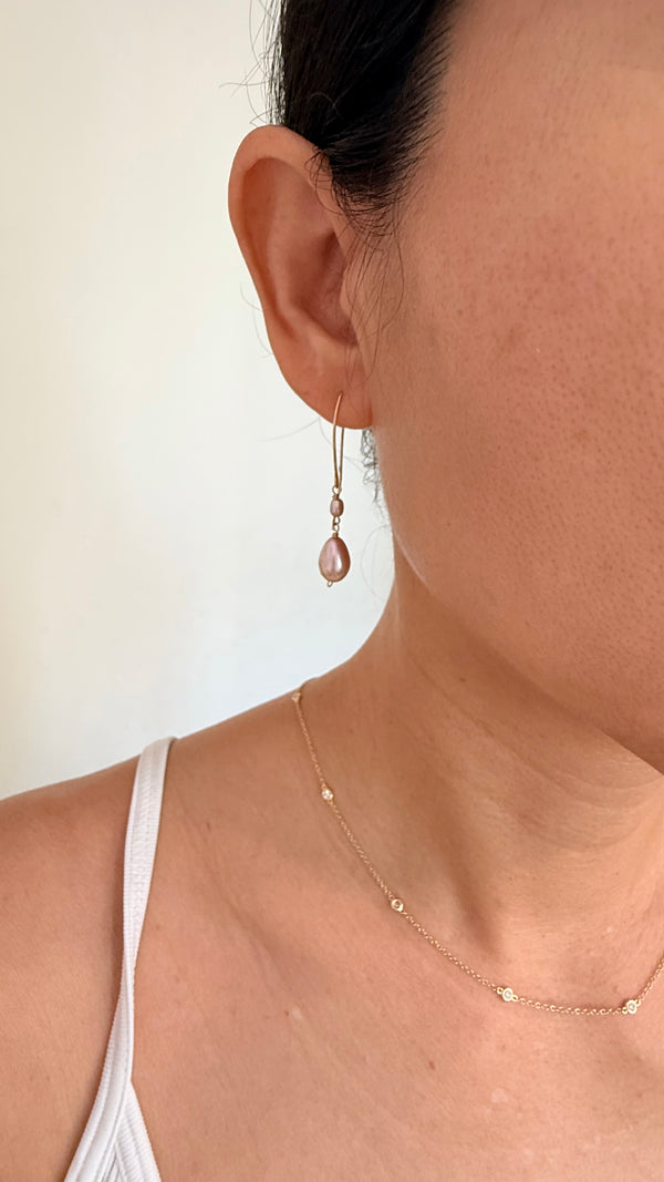 Sway Fish hook earrings - Edison