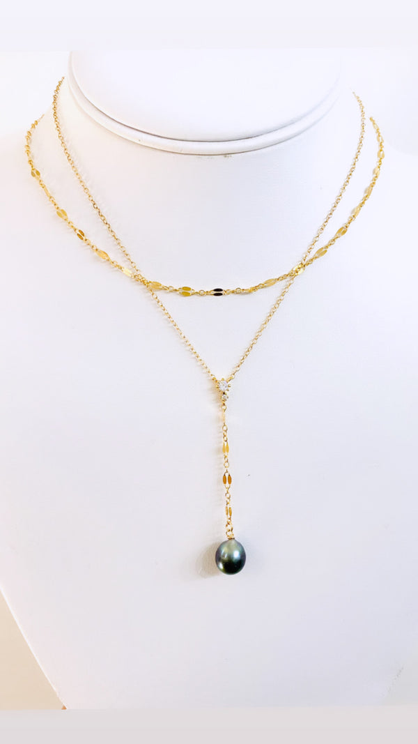Tahitian Pearl Lariat