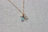 HAPUNA aquamarine charm necklace