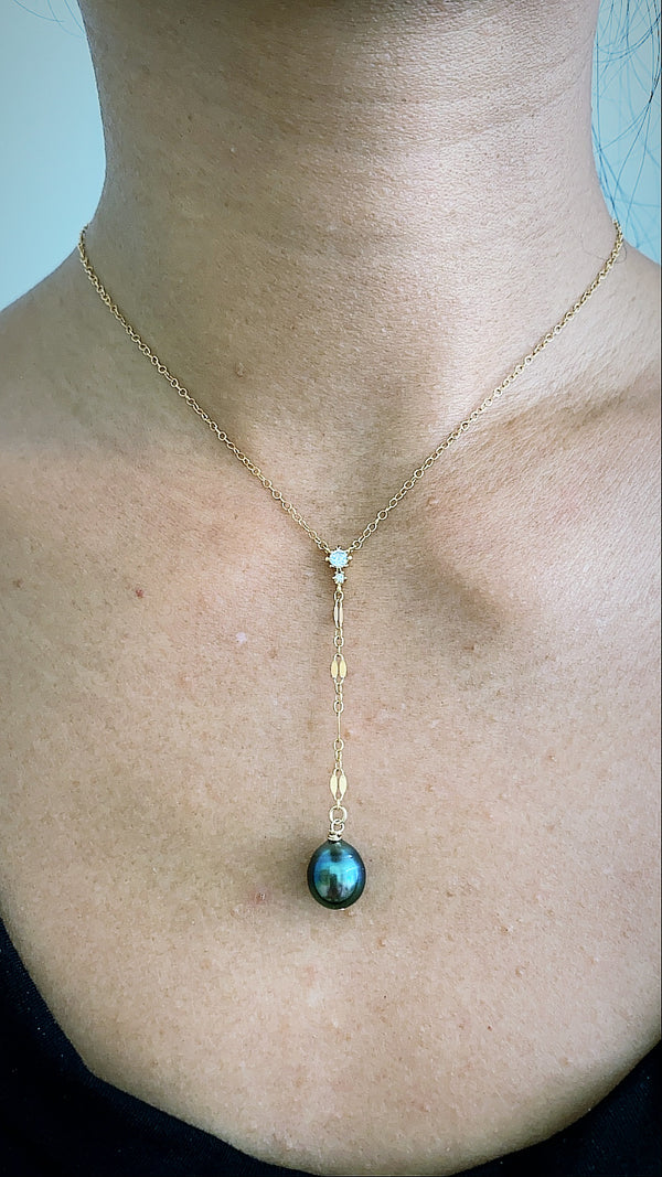Tahitian Pearl Lariat