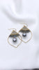 Seville ombré pearl earrings
