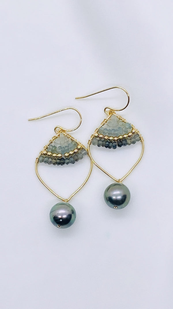 Morocco ombré earrings