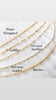 Gold filled layering bracelet