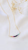 Rainbow bar necklace