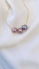 10mm Ombre Edison Pearl necklace