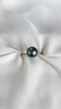 Classic gray Tahitian pearl ring - 7.25
