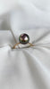 Aubergine Tahitian pearl ring - 7.75