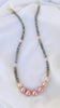 Ombré Edison x Labradorite necklace