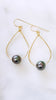 Tahitian Pearl Teardrop earrings