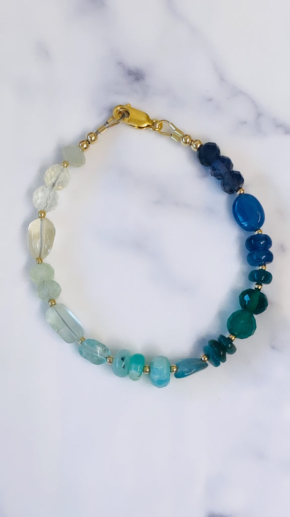 Rainbow sunset bracelet