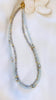 Labradorite layering necklace