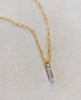 Baguette x staple necklace