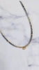 Festival necklace - ombre pyrite