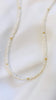 Freshwater pearl layering necklace