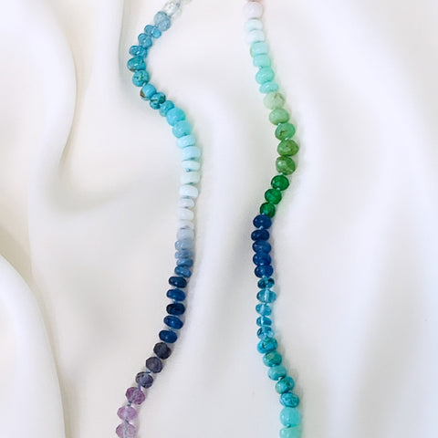 Pacific rainbow necklace