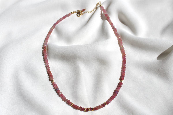 Tourmaline layering necklace
