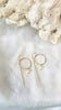 Squared charm hoop threaders