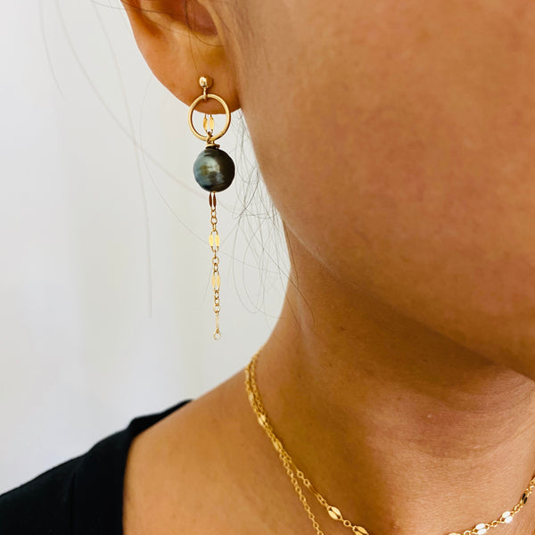 Tahitian Pearl Post Threaders