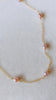 Pink Edison Keshi necklace
