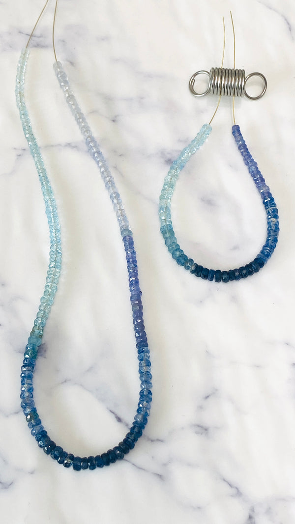 Blue Lagoon gemstone bracelet