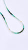 Ombré Emerald necklace