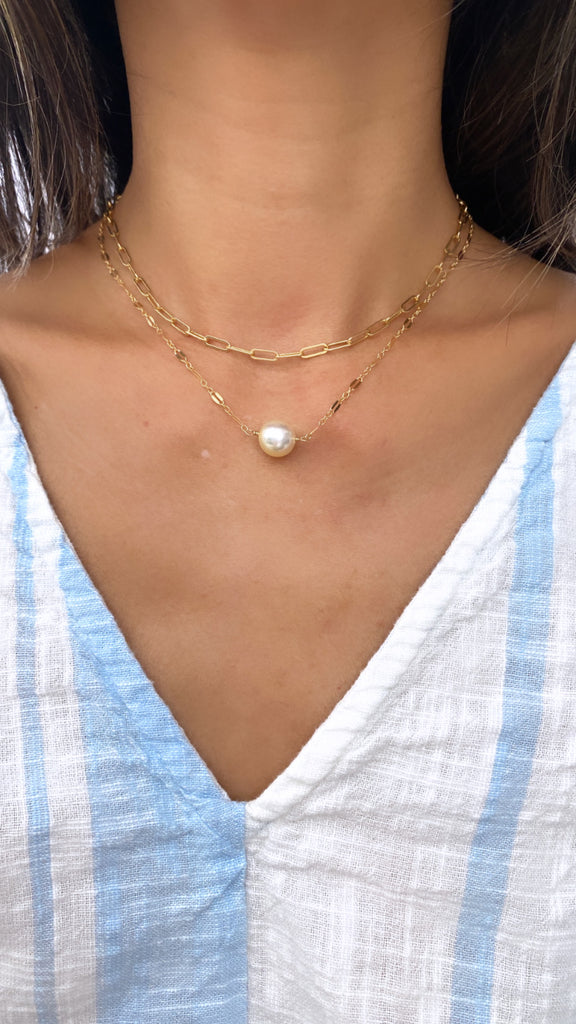 South Sea Pearl bar necklace